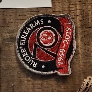 Vintage Antique Ruger 70th anniversary patch
